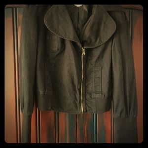 Tulle utility jacket